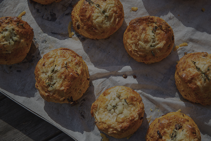 Italian Herb, Parmesan and Tomato Scone | Small Batch Bakes
